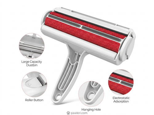 Pawleri Roller – Reusable Pet Hair Remover | No Refills, No Adhesive Ever